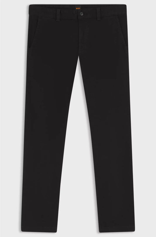 CHINOS IN DENIM MORBIDO DI COTONE ELASTICIZZATO