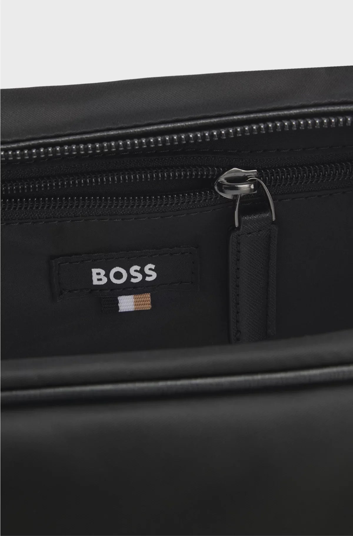 TWILL WASHBAG WITH DOUBLE B MONOGRAM HARDWARE