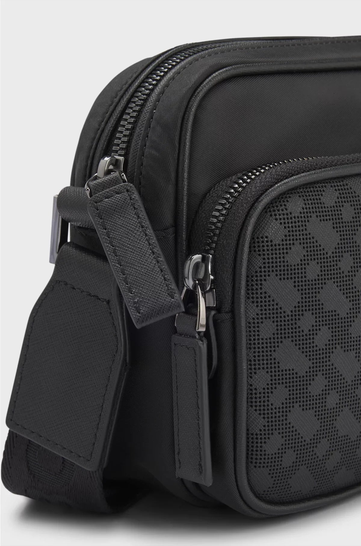 CROSSBODY BAG WITH MONOGRAM PATTERN