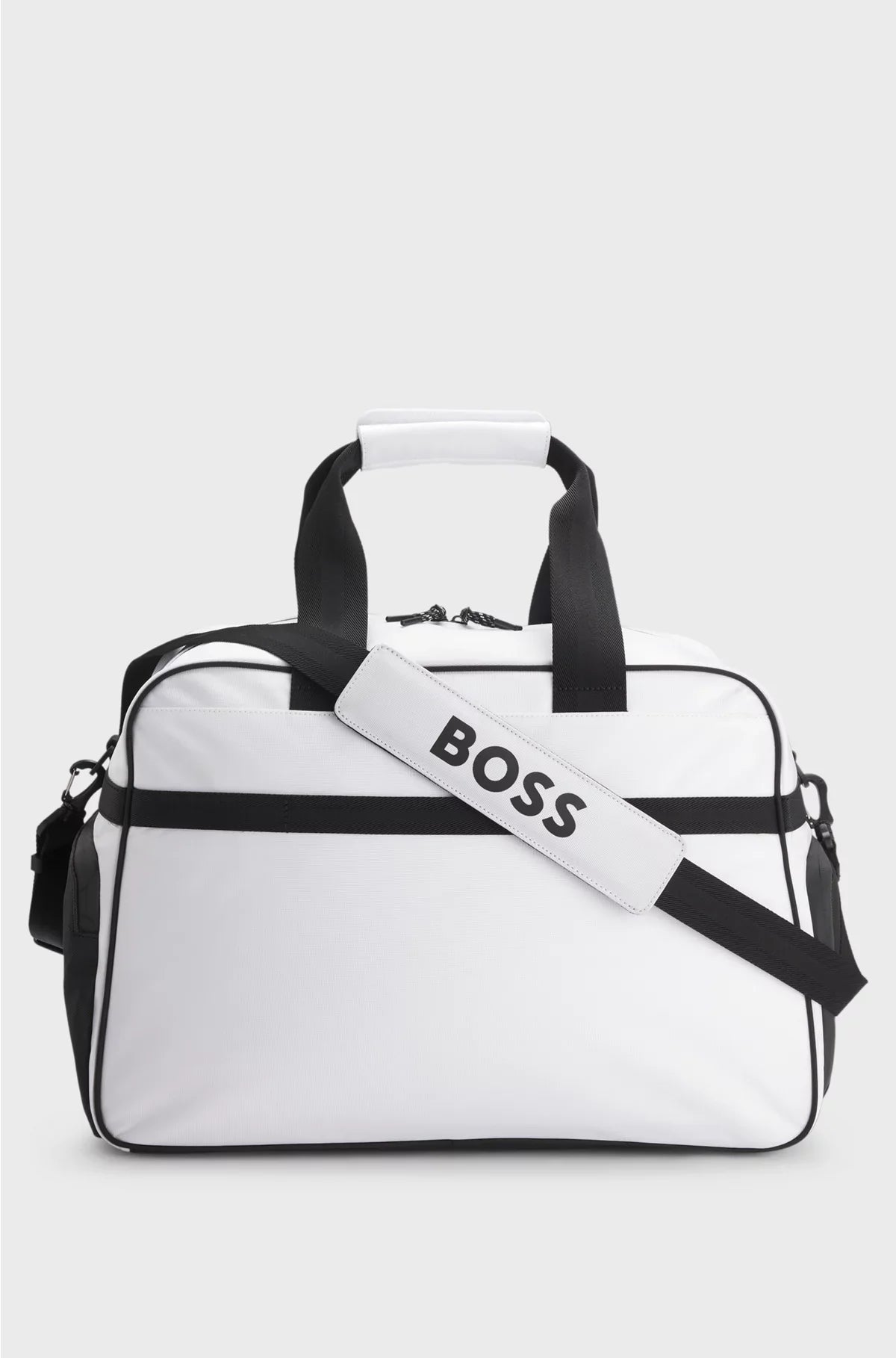 BORSONE COLOUR-BLOCK CON LOGO RIFLETTENTE