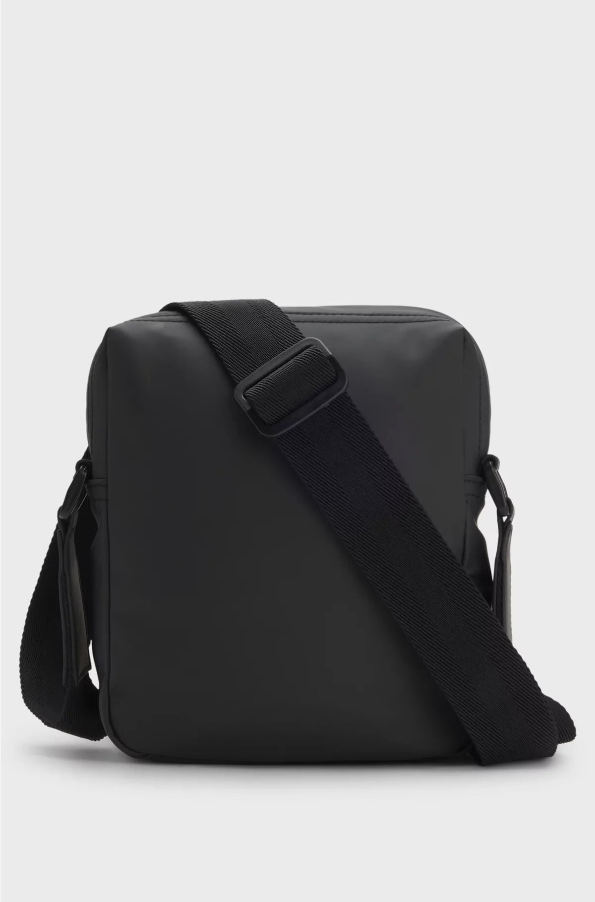 BORSA REPORTER IN TESSUTO SPALMATO CON PATCH LOGO