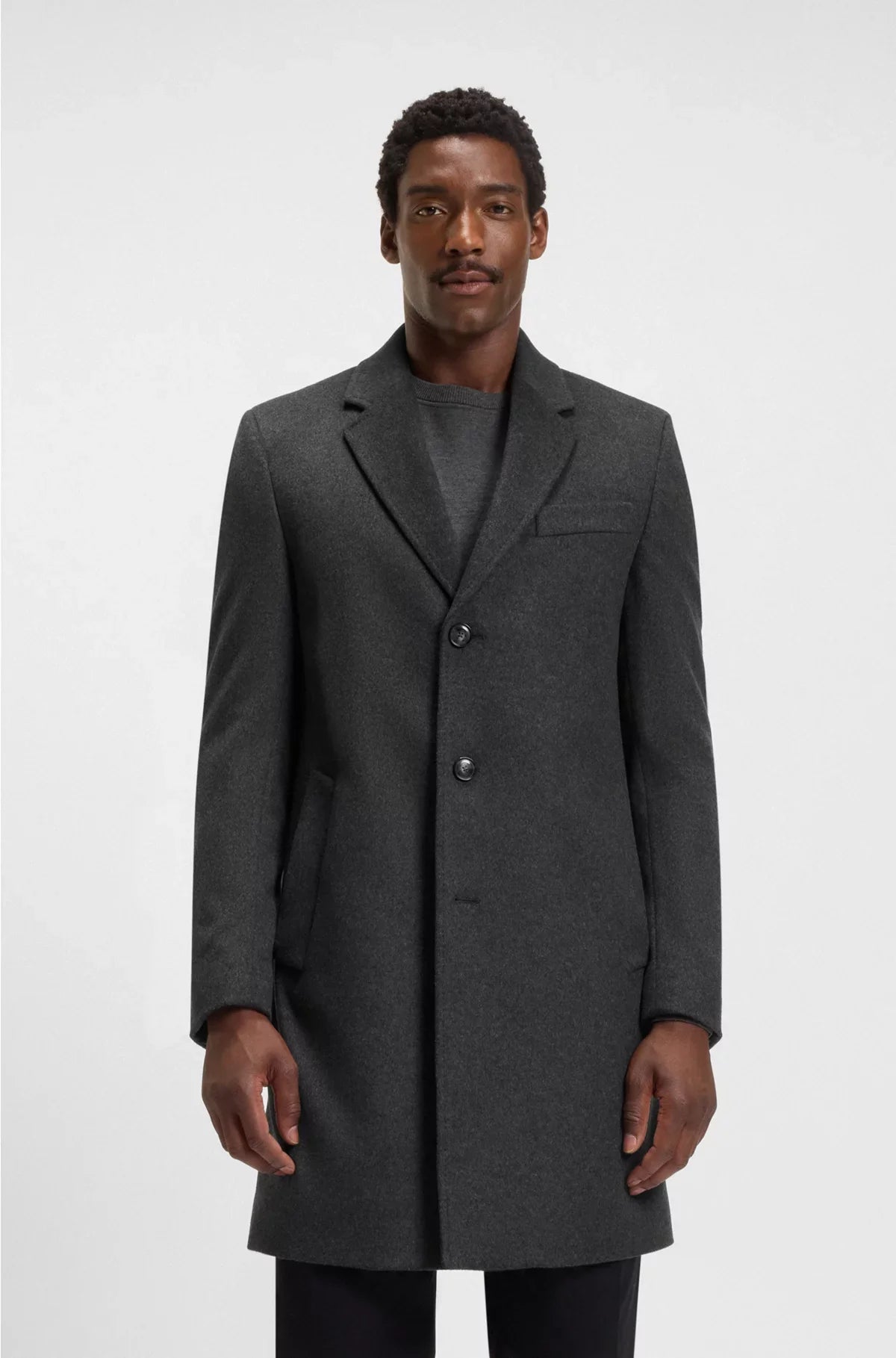 CAPPOTTO SLIM FIT IN LANA E CASHMERE