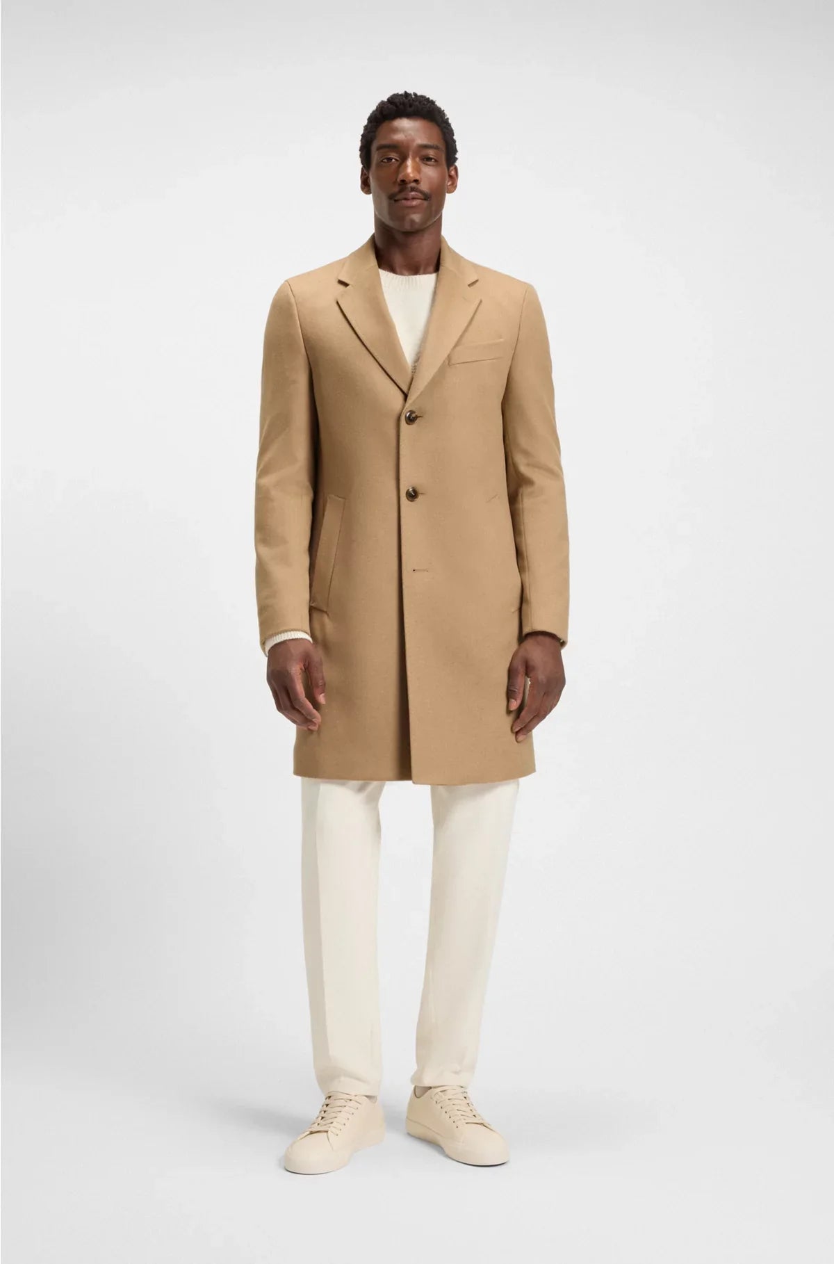 CAPPOTTO SLIM FIT IN LANA E CASHMERE