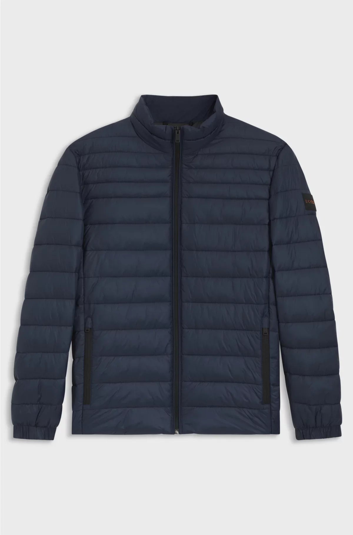 PACKABLE SLIM-FIT JACKET WITH WATER-REPELLENT MIXED QUILTING