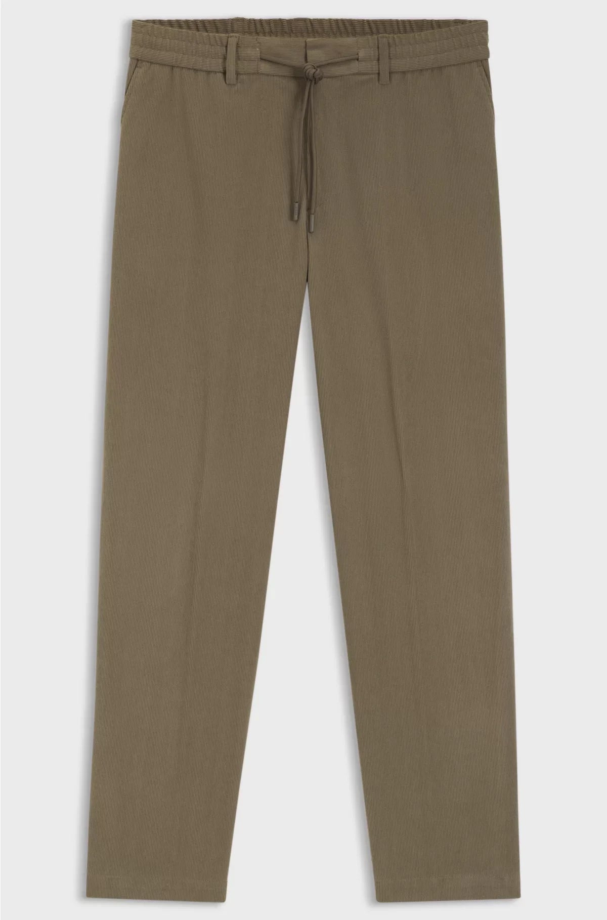 RELAXED-FIT STRETCH TROUSERS IN TECH CORDUROY