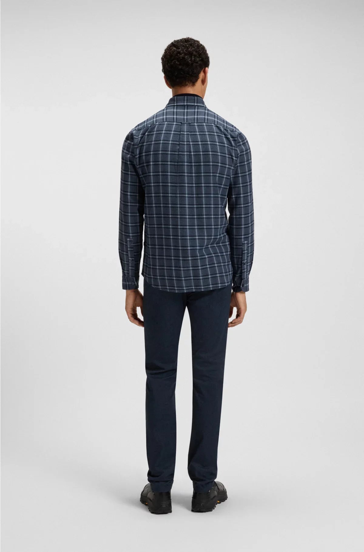 REGULAR-FIT SHIRT IN COTTON FLANNEL