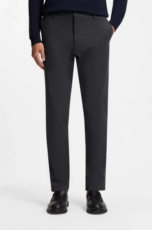 MODERN-FIT TROUSERS IN BRUSHED TWILL