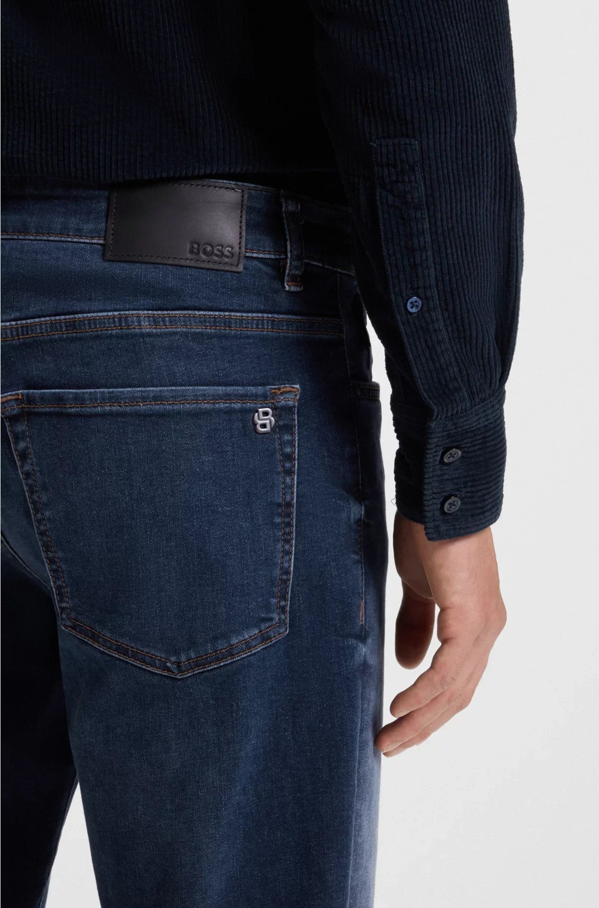 MAINE REGULAR-FIT JEANS IN BLUE SOFT-MOTION DENIM