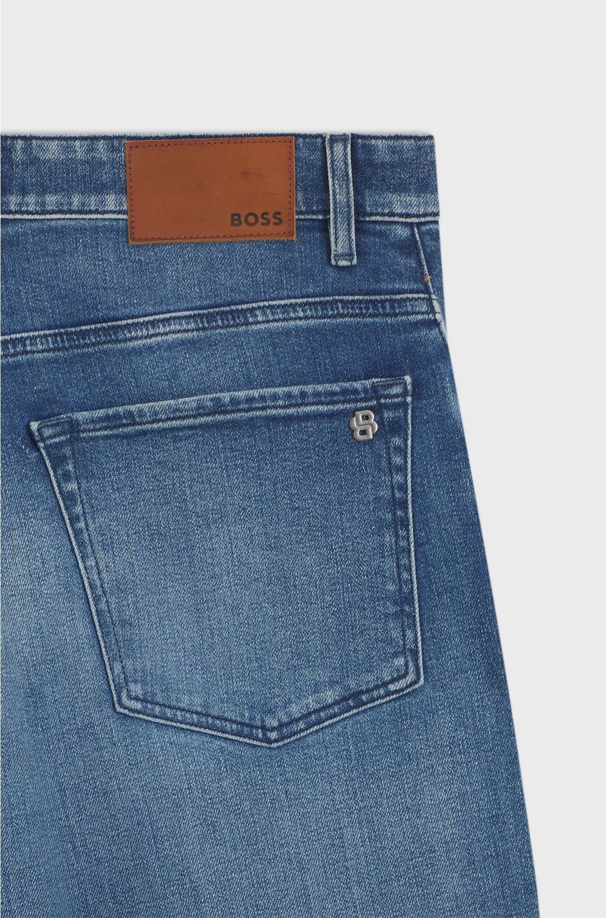 MAINE REGULAR-FIT JEANS IN BLUE COMFORT-STRETCH DENIM