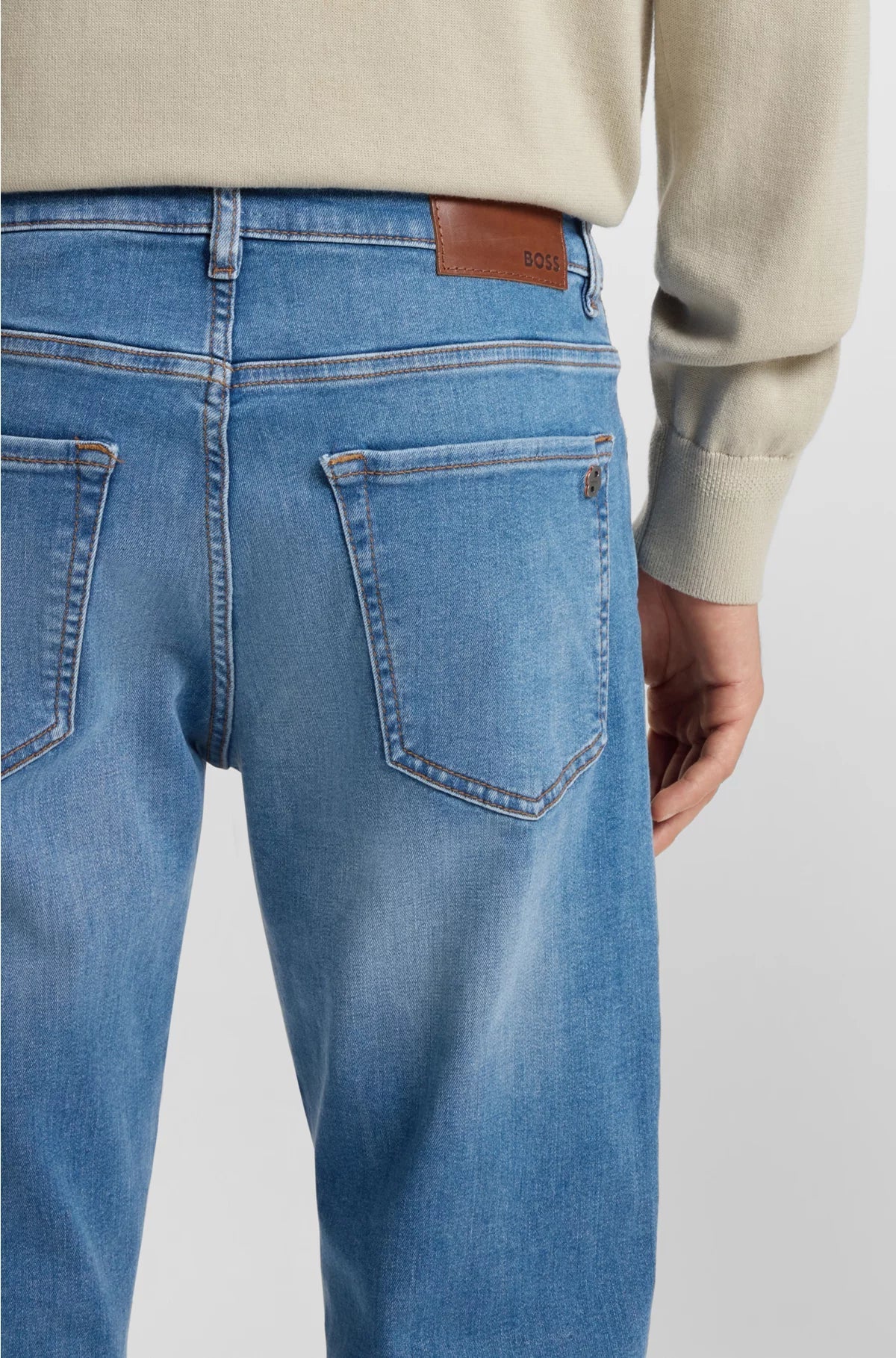 JEANS REGULAR-FIT MAINE IN DENIM STRETCH INDACO