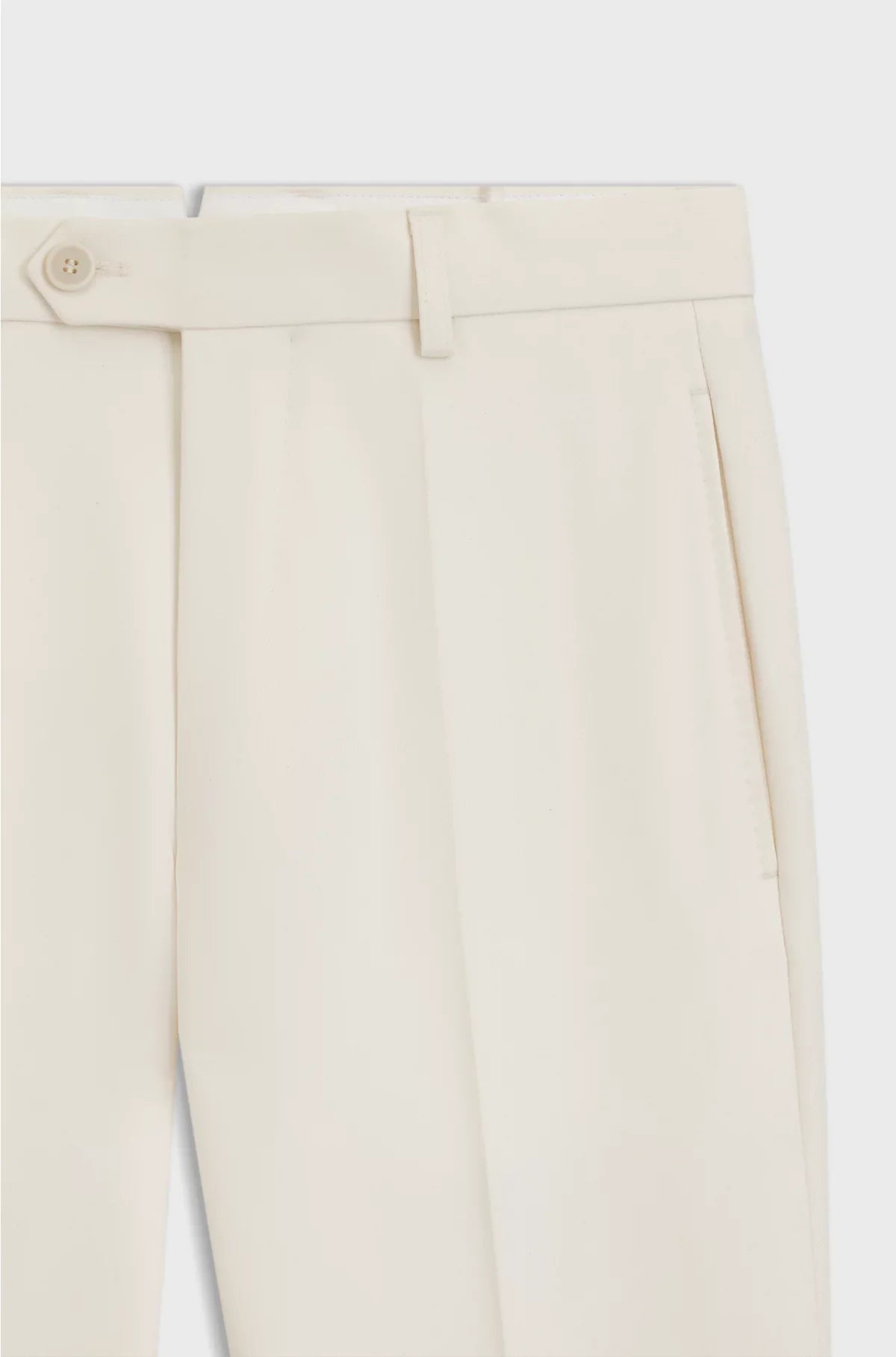 FORMAL TROUSERS INMICRO-PATTERNED VIRGIN WOOL