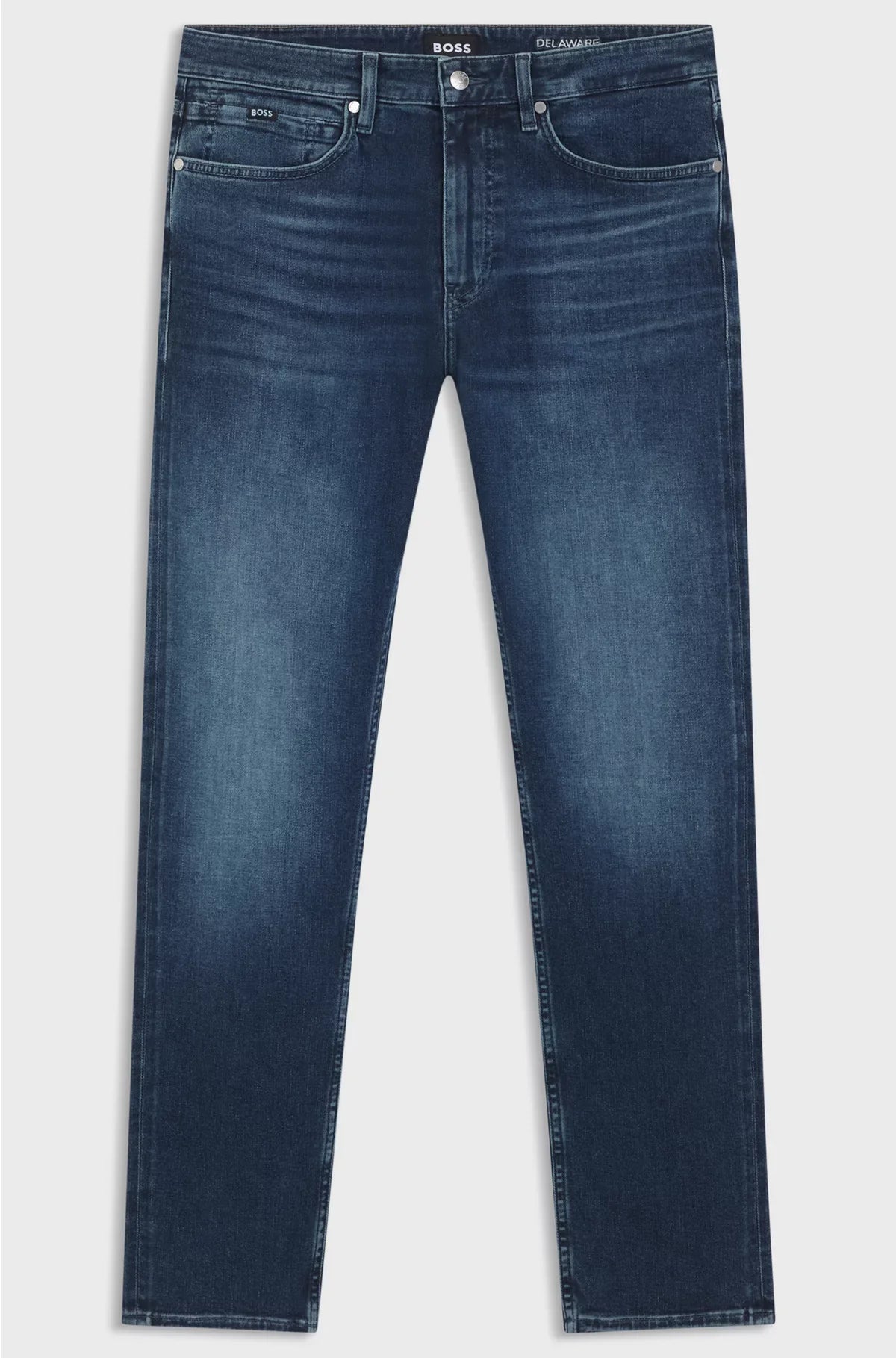 DELAWARE SLIM-FIT JEANS IN BLUE SOFT-TOUCH DENIM
