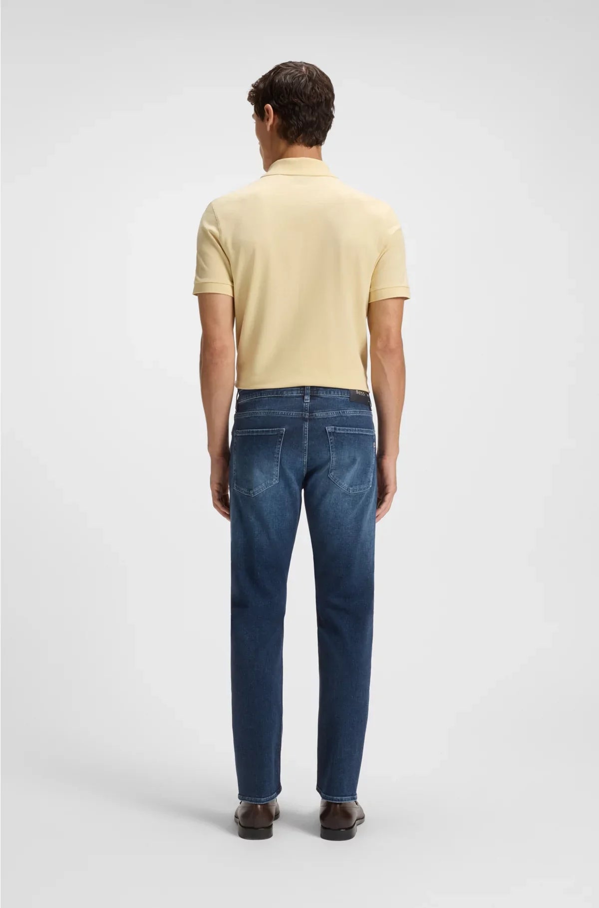 DELAWARE SLIM-FIT JEANS IN BLUE SOFT-TOUCH DENIM