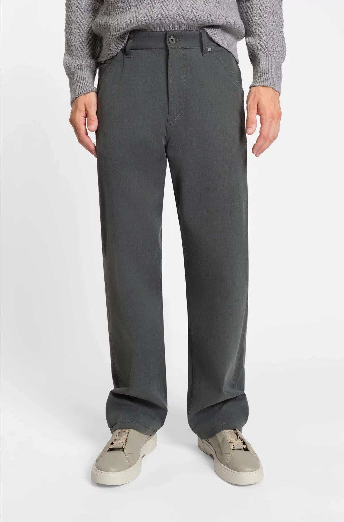 MELANGE JEANS IN COTTON DENIM