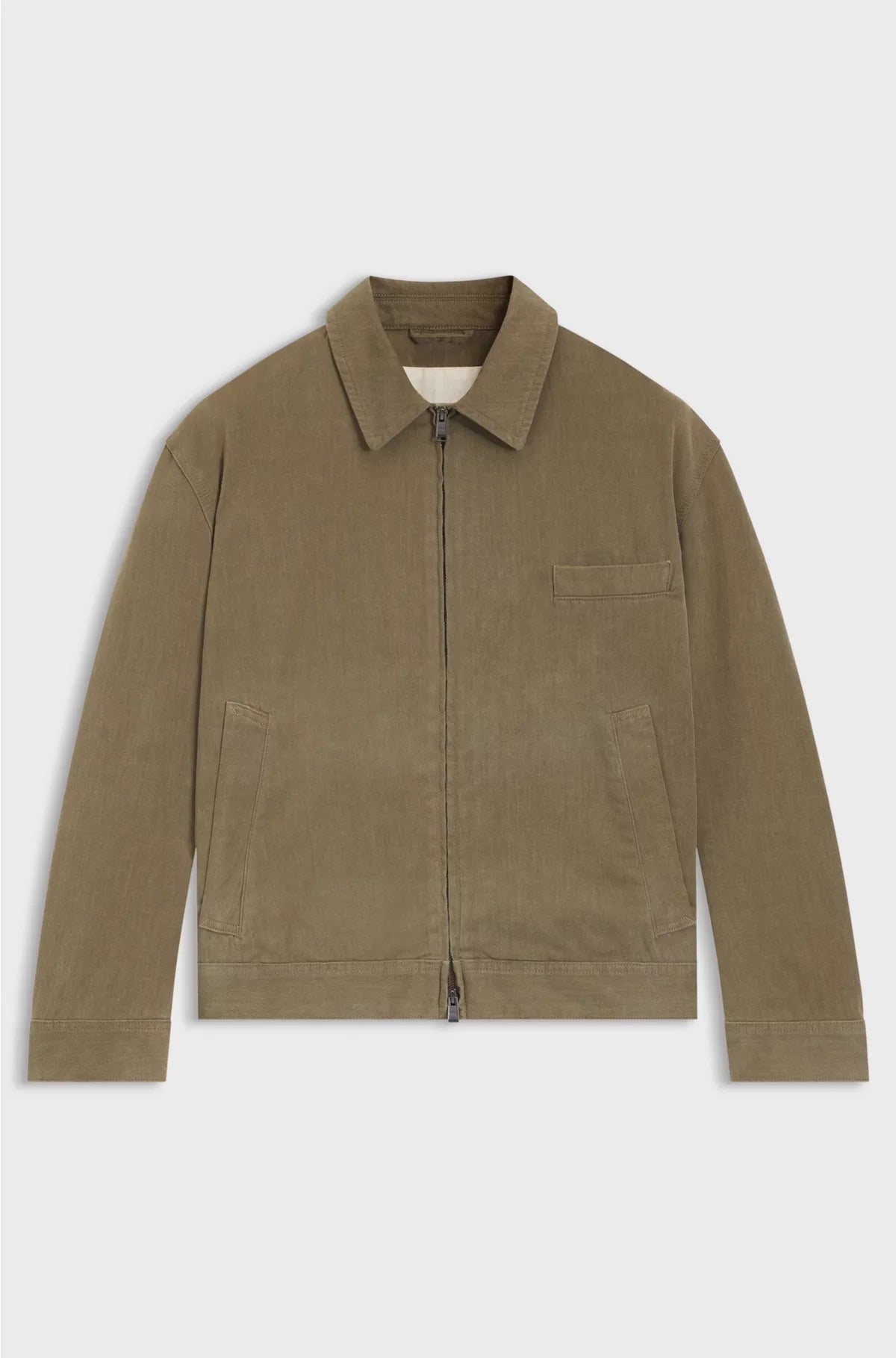 GIUBBOTTO IN JEANS DI COTONE MELANGE
