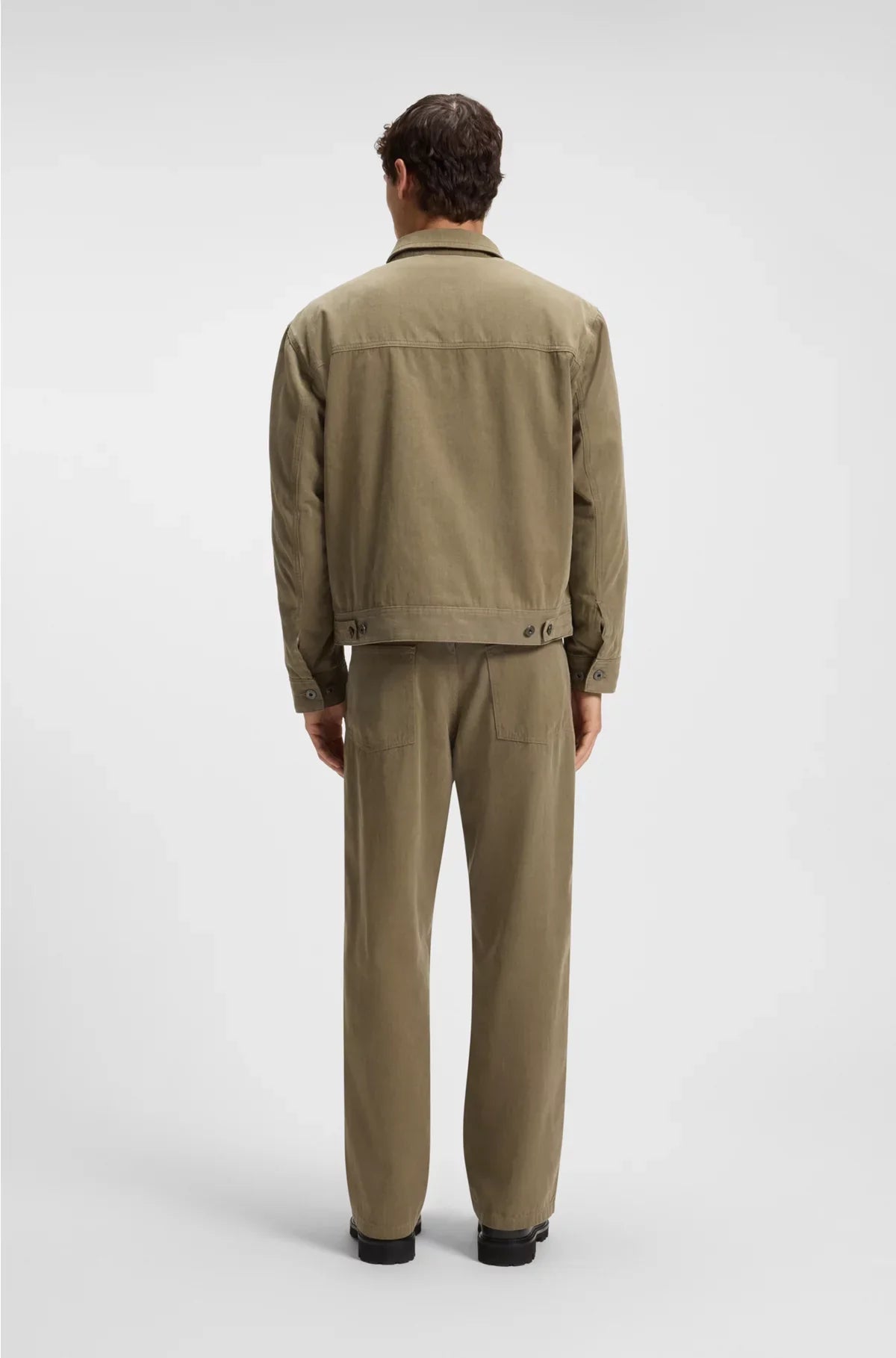 GIUBBOTTO IN JEANS DI COTONE MELANGE
