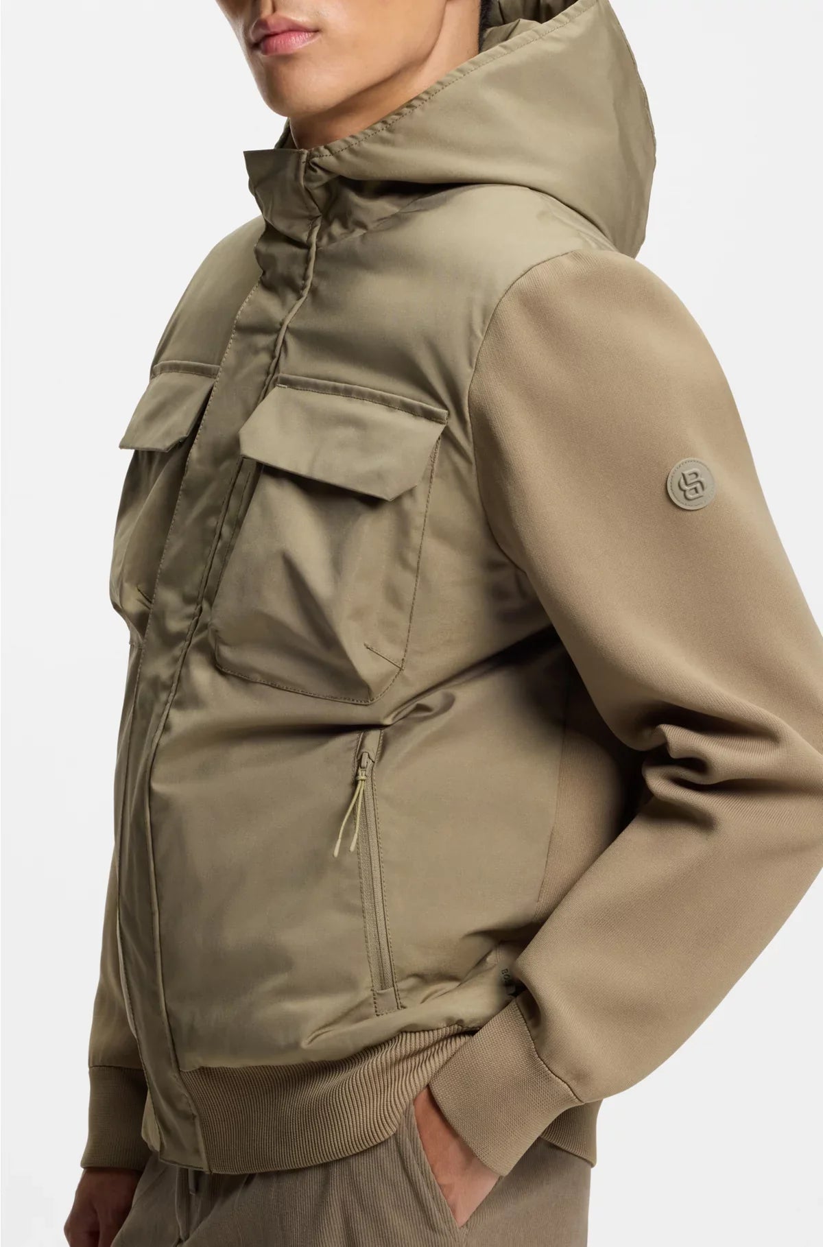 HOODED REGULAR-FIT JACKET WITH GORE-TEX?