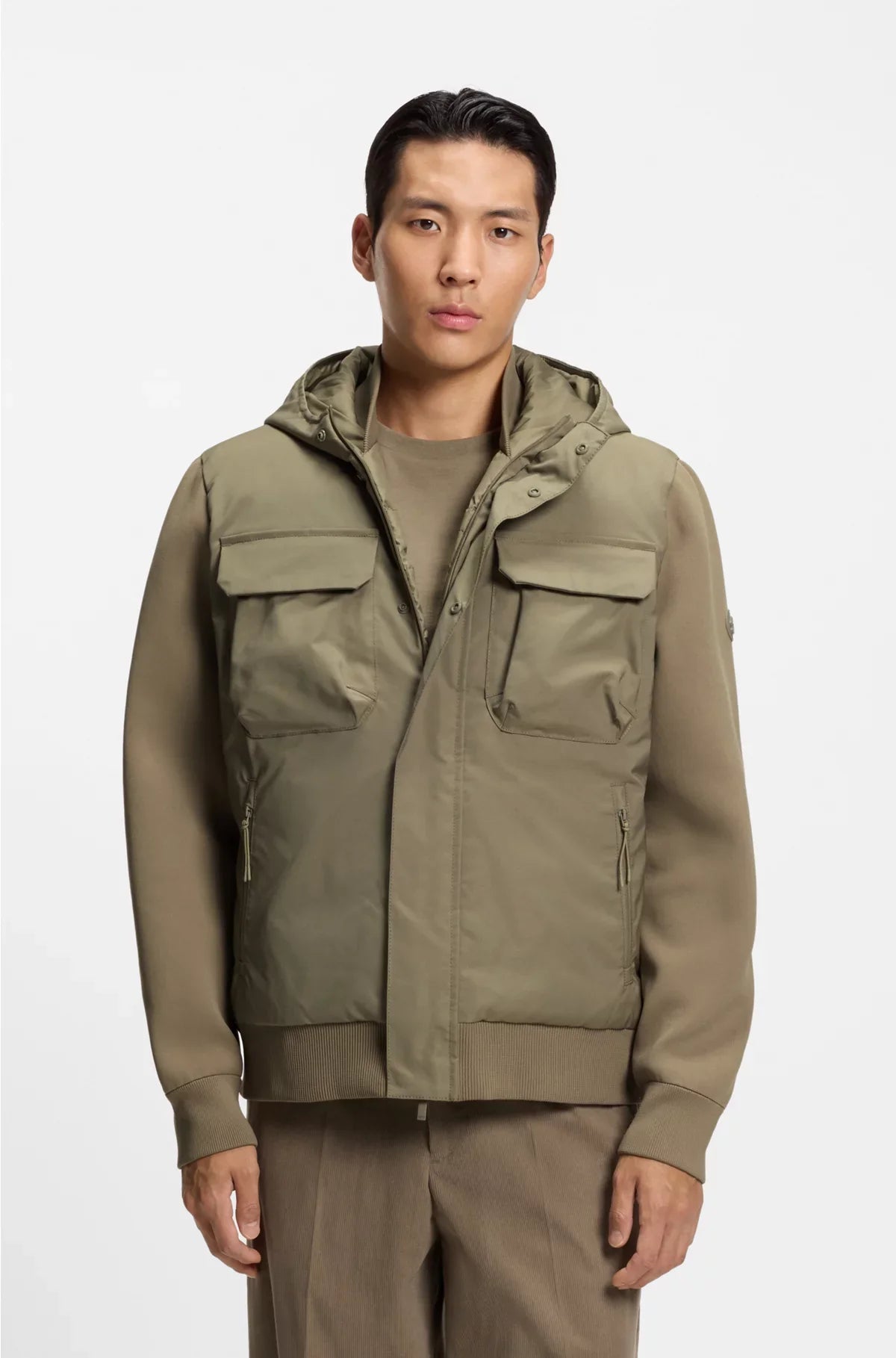 HOODED REGULAR-FIT JACKET WITH GORE-TEX?
