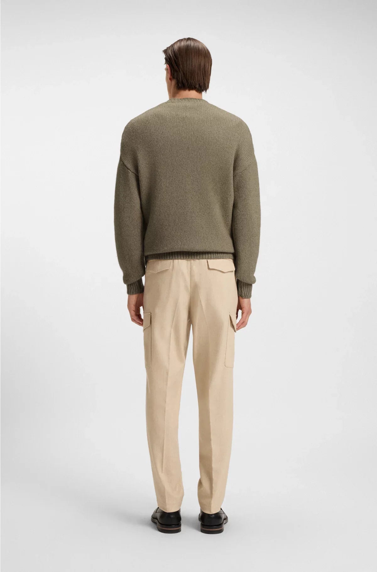 OVERSIZED-FIT SWEATER IN CASHMERE WITH COTTON