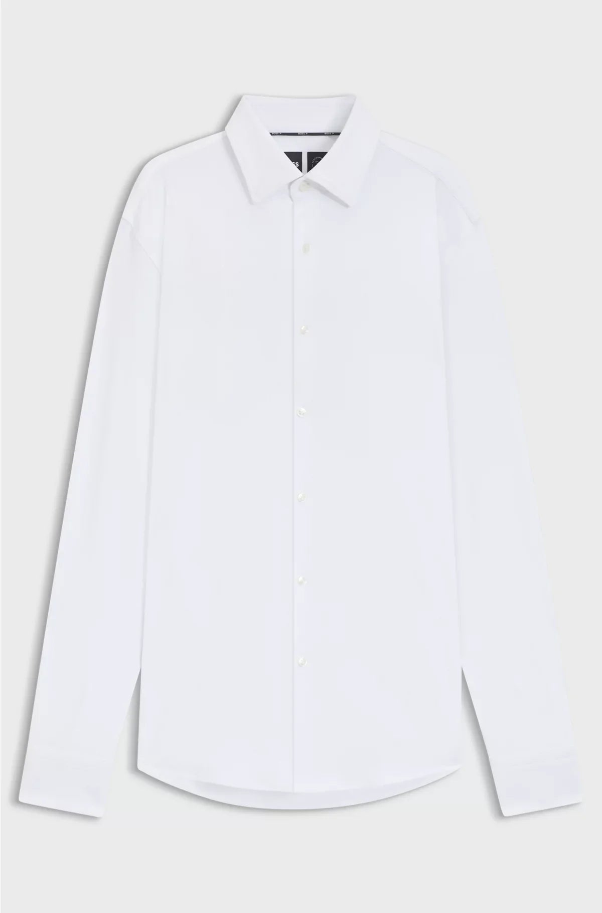 SLIM-FIT SHIRT IN BRUSHED STRETCH FLANNEL