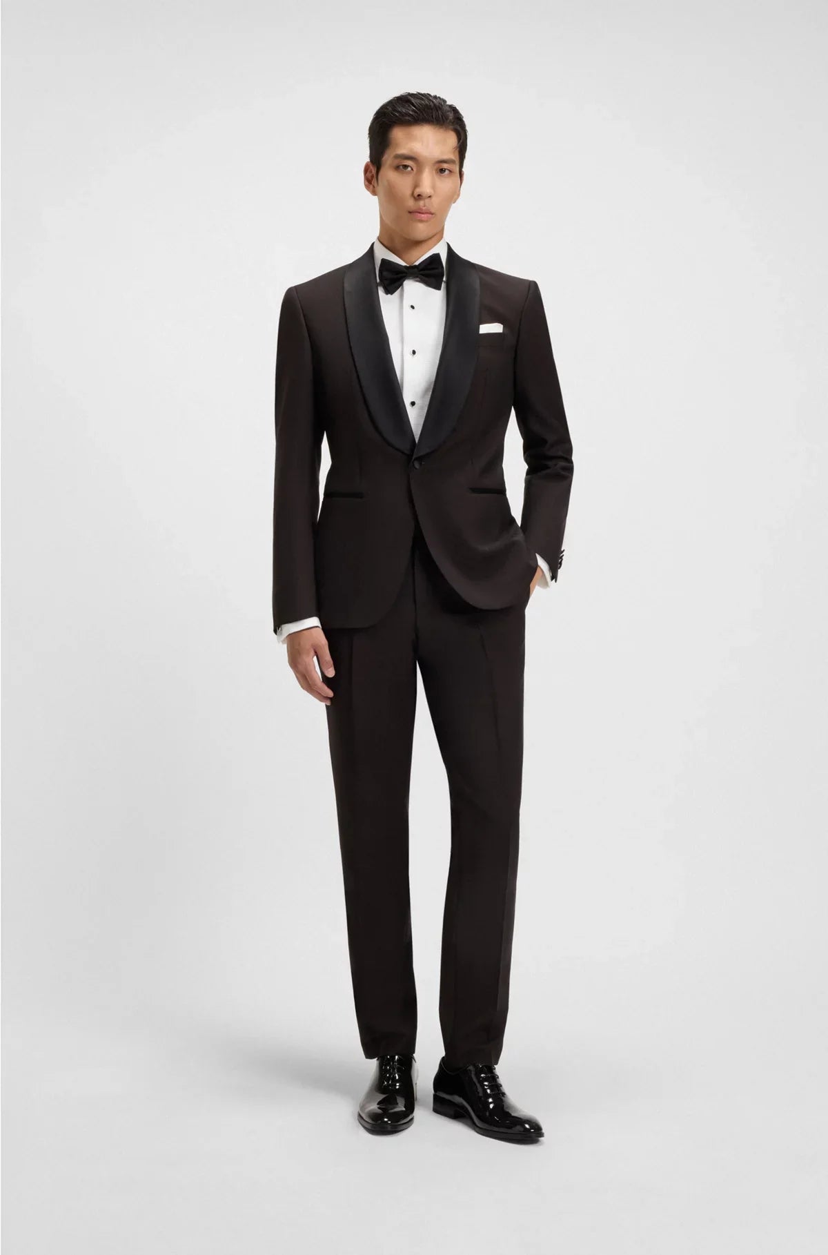 SLIM-FIT SHIRT IN ITALIAN-MADE COTTON POPLIN