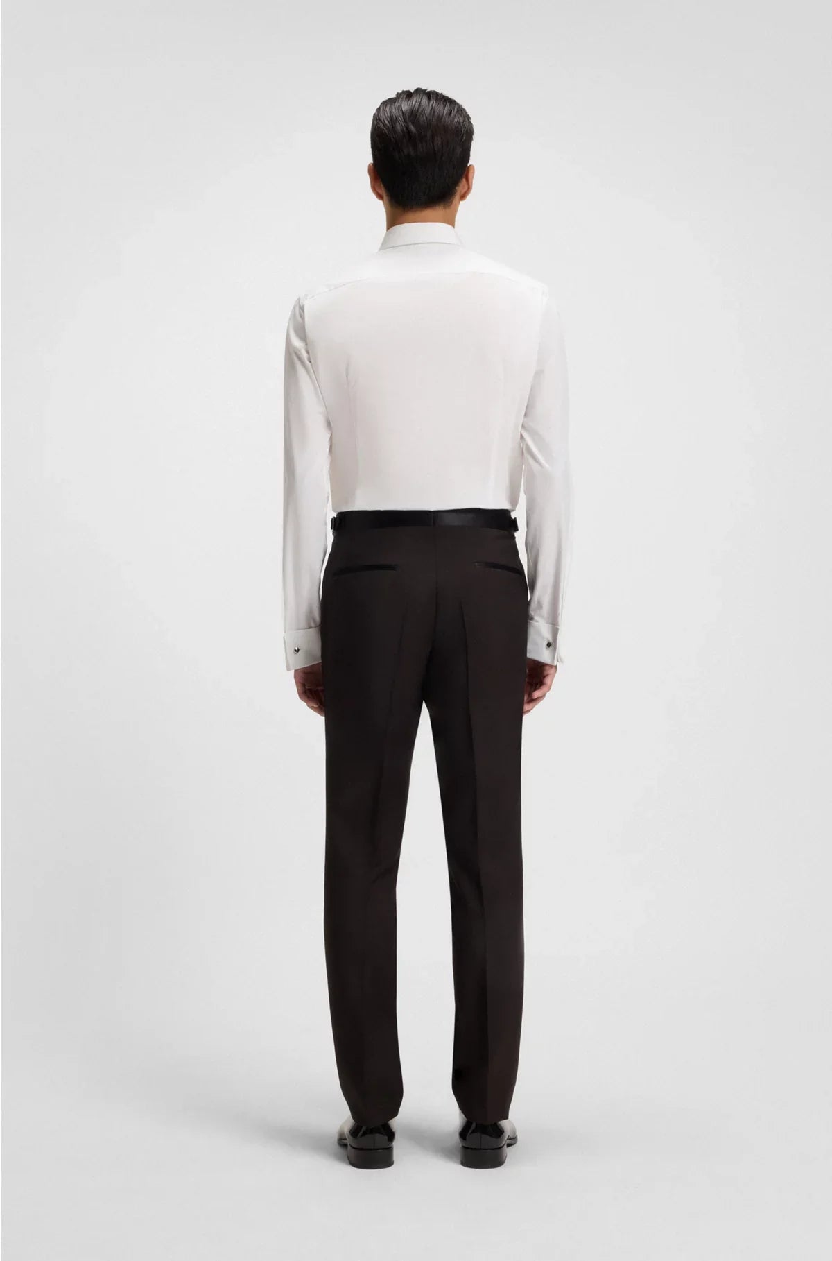 SLIM-FIT SHIRT IN ITALIAN-MADE COTTON POPLIN