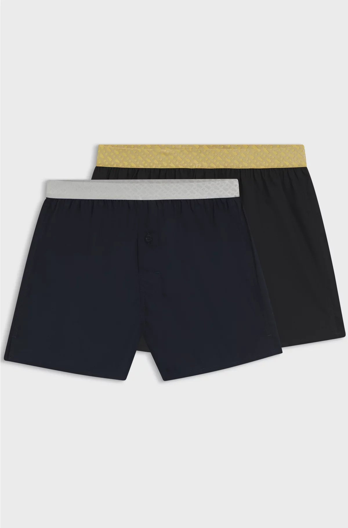 TWO-PACK OF COTTON-POPLIN PYJAMA SHORTS