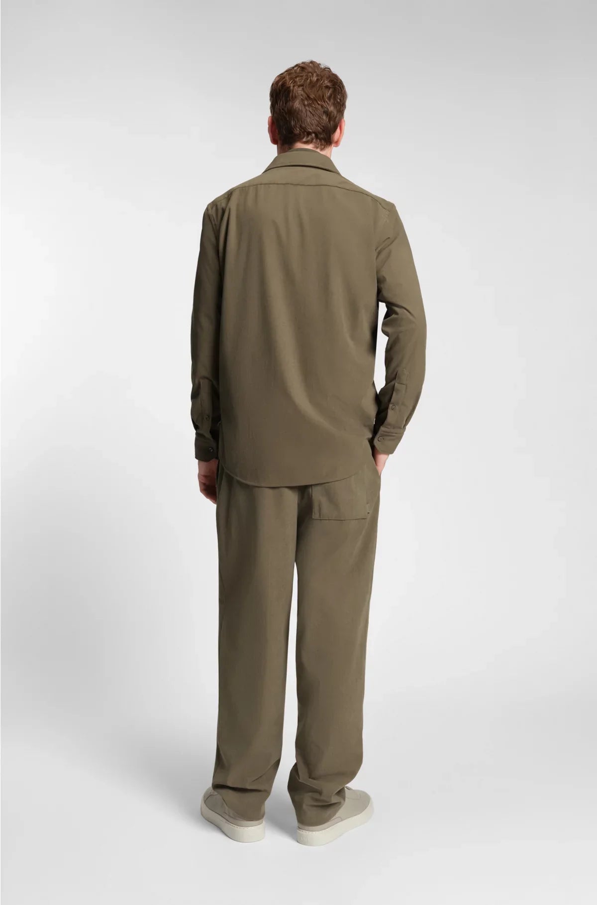 REGULAR-FIT SHIRT IN BABY CORDUROY
