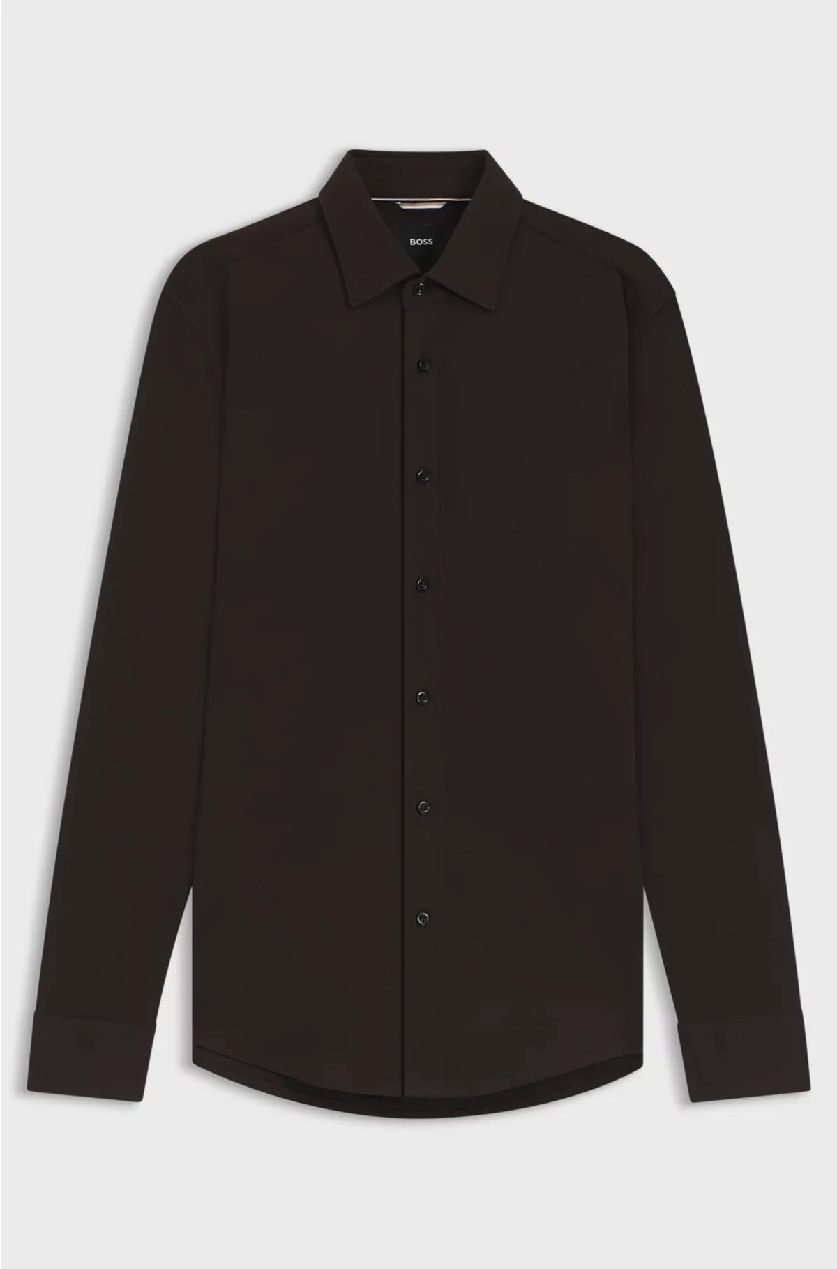 SLIM-FIT SHIRT IN MERCERISED COTTON