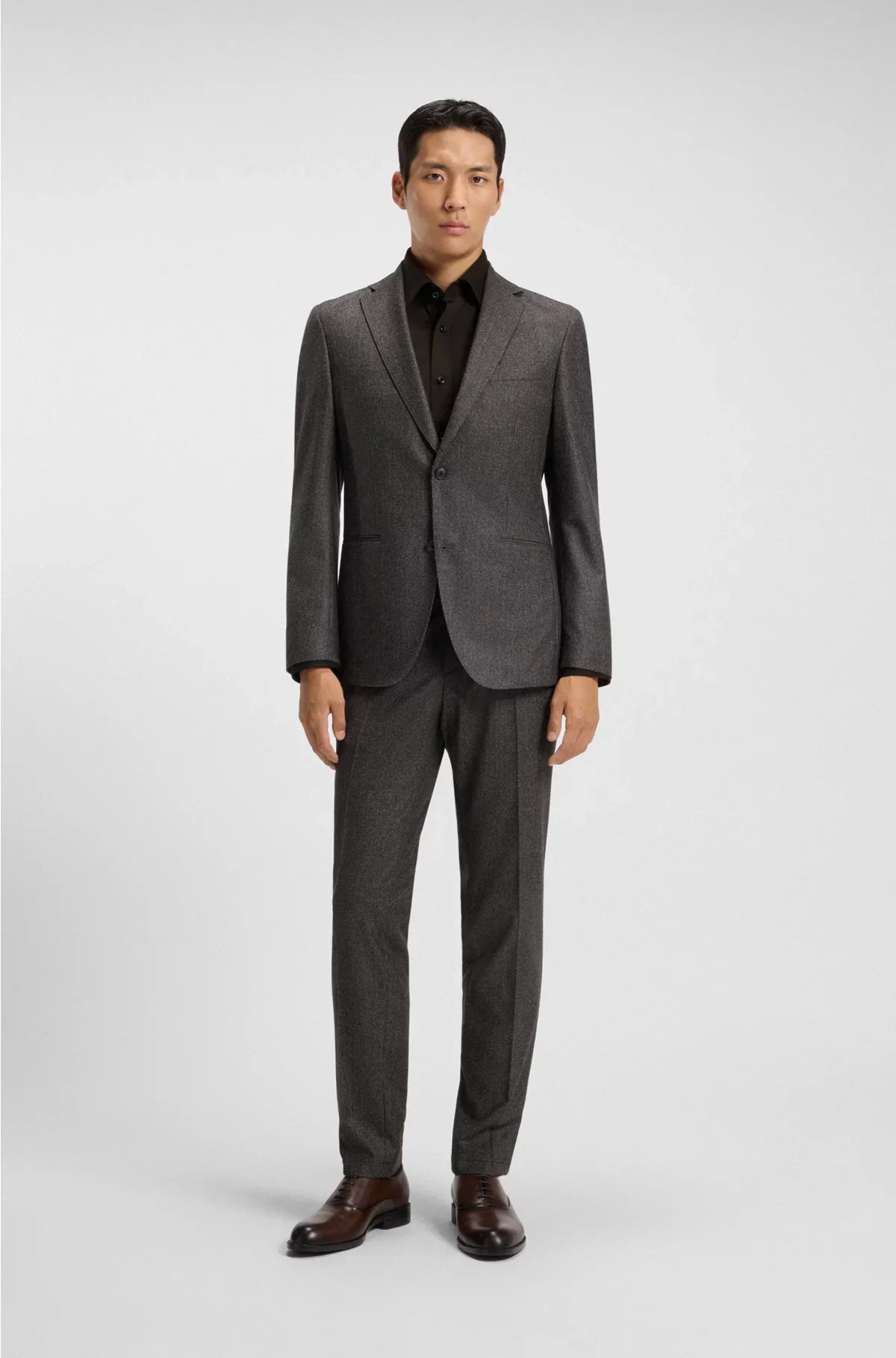 SLIM-FIT SHIRT IN MERCERISED COTTON