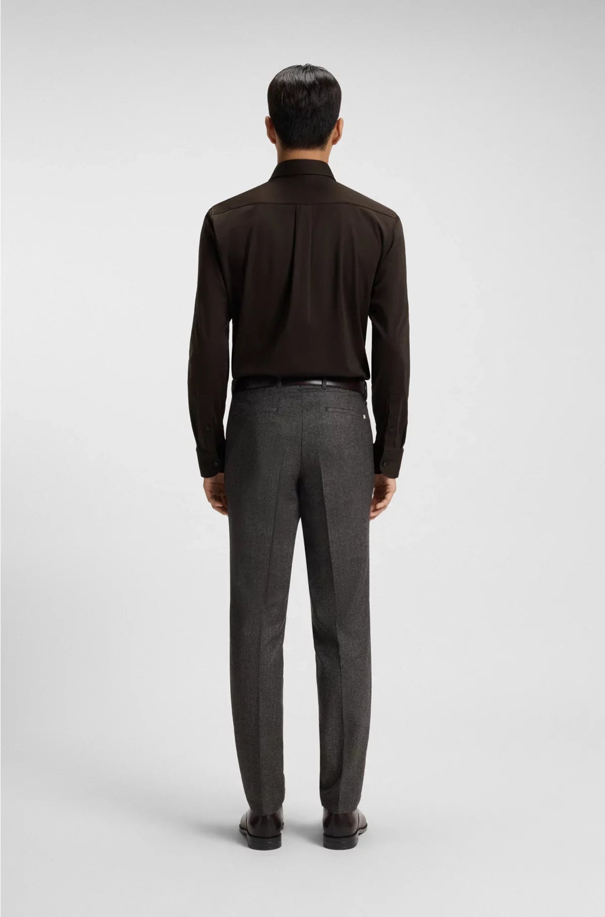 SLIM-FIT SHIRT IN MERCERISED COTTON
