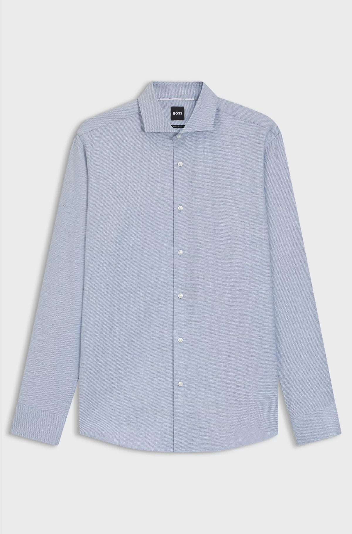 CAMICIA REGULAR-FIT IN TWILL DI COTONE STAMPATO