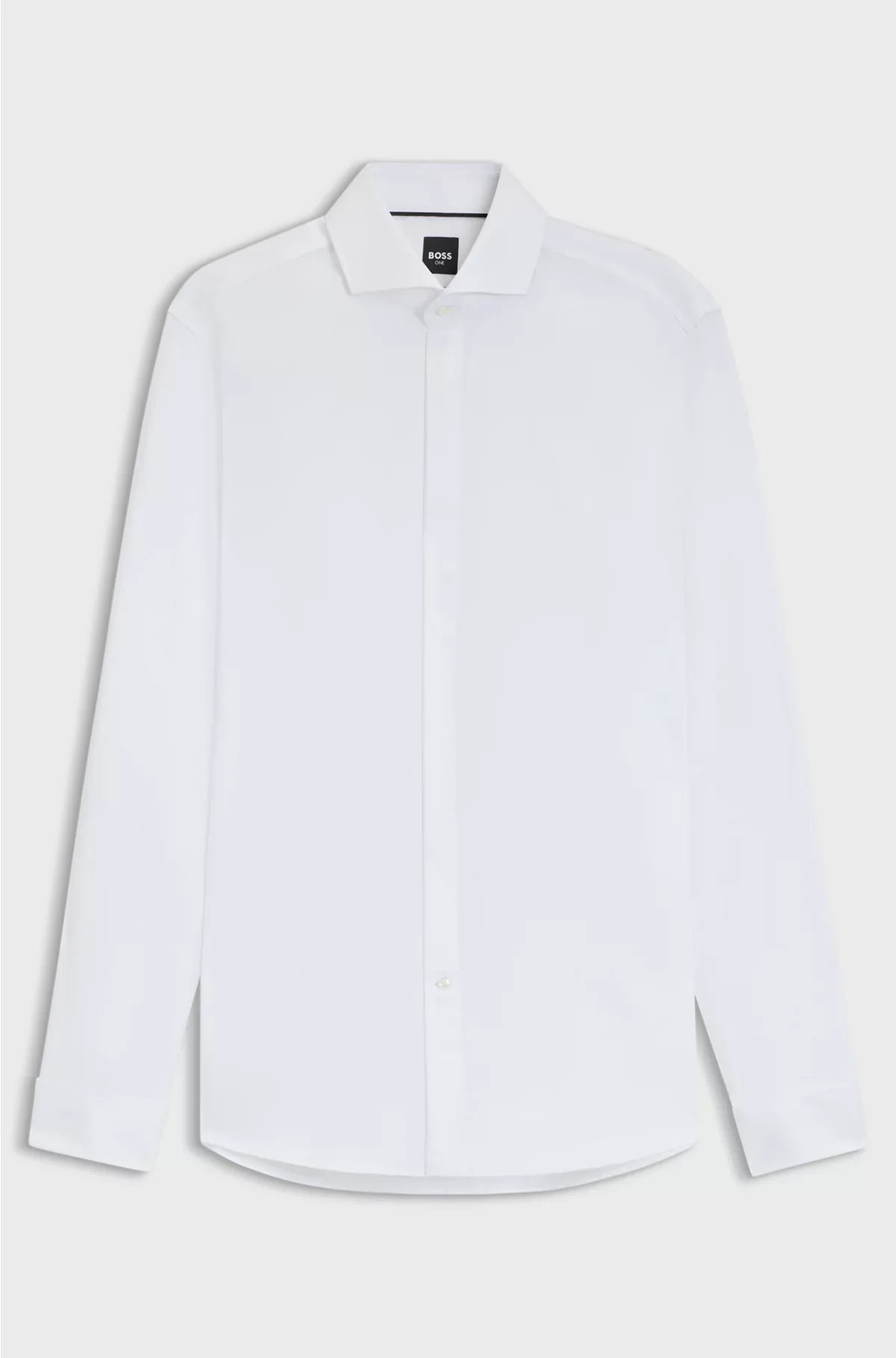 SLIM-FIT SHIRT IN WRINKLE-RESISTANT OXFORD COTTON