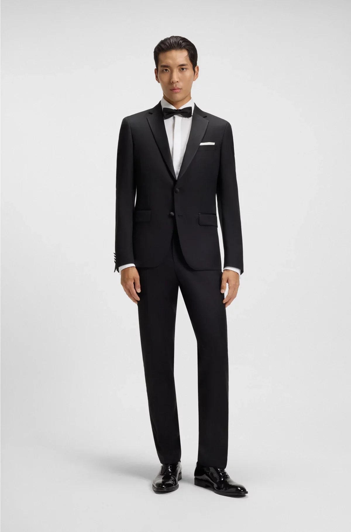 SLIM-FIT SHIRT IN WRINKLE-RESISTANT OXFORD COTTON