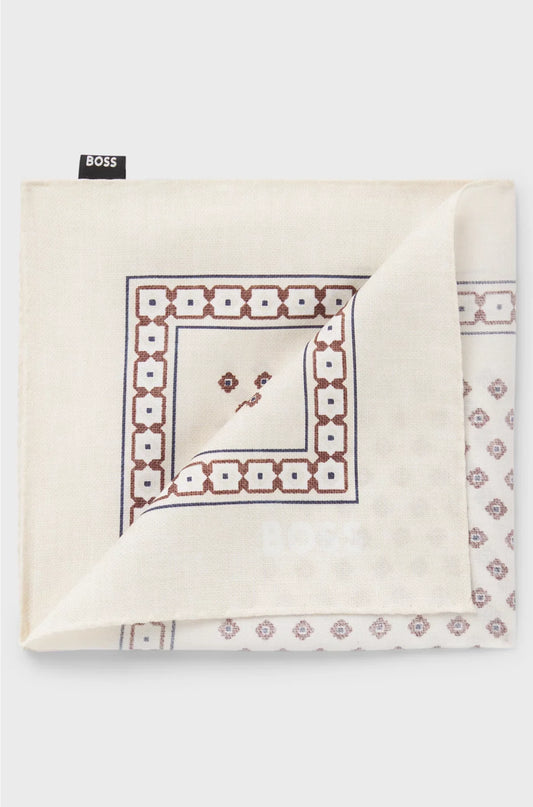 POCKET SQUARE WITH DIGITAL PRINT