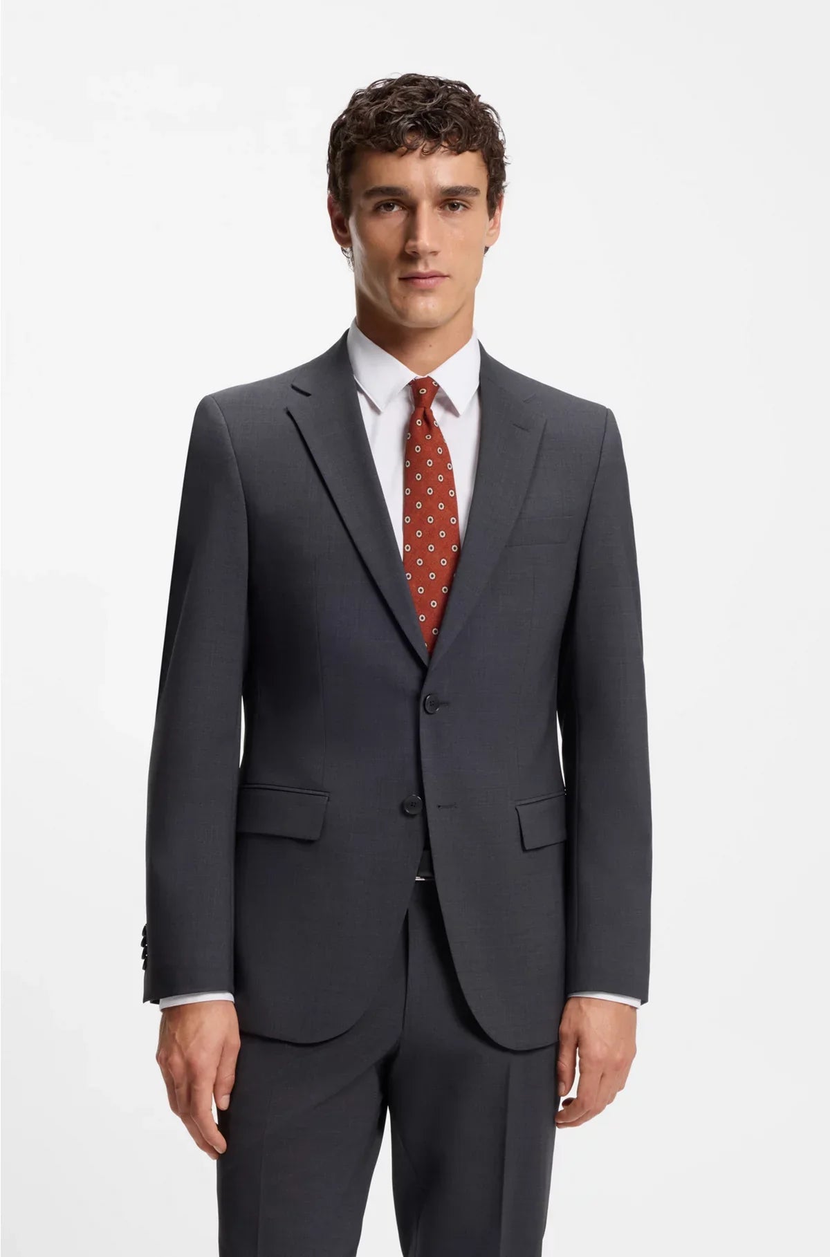 PRINTED TIE IN COTTON AND WOOL