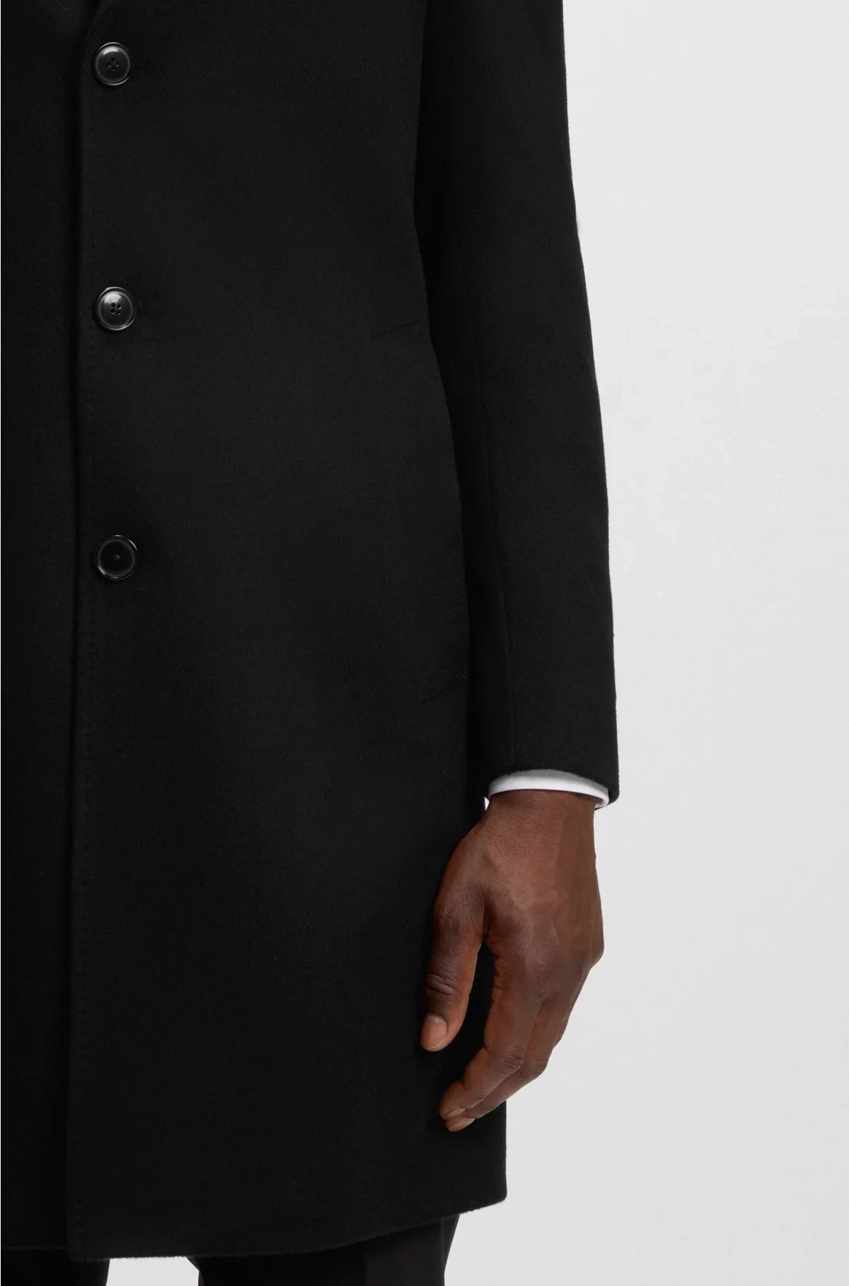 SLIM-FIT COAT IN CASHMERE