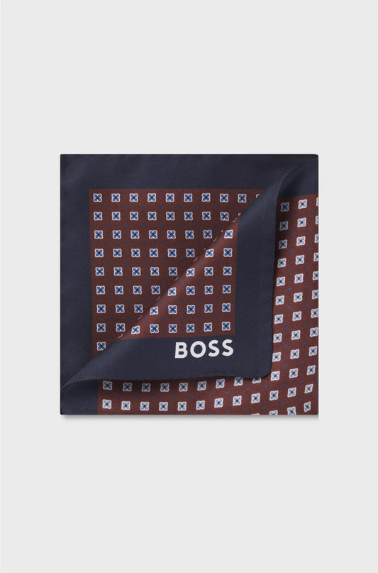 SILK POCKET SQUARE WITH DIGITAL PRINT