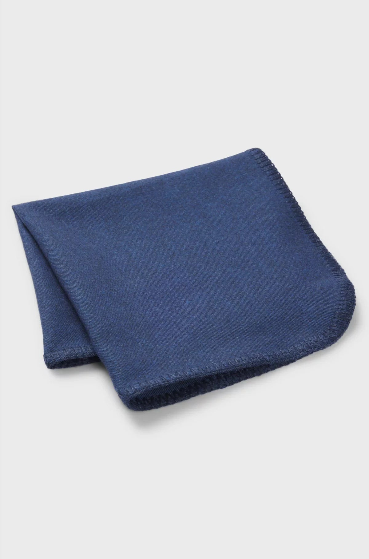 ITALIAN-MADE POCKET SQUARE IN MELANGE COTTON