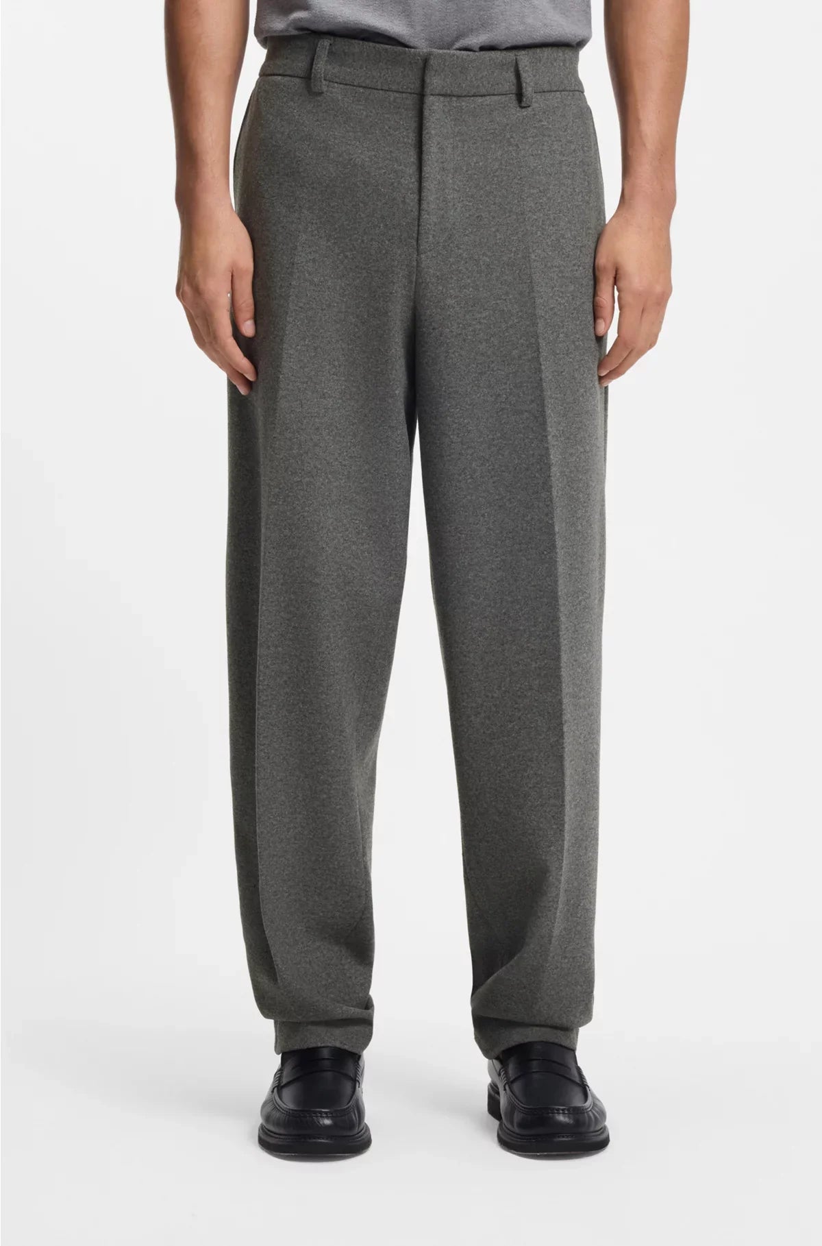 PANTALONE CLASSICO IN FLANELLA PERFORMANCE