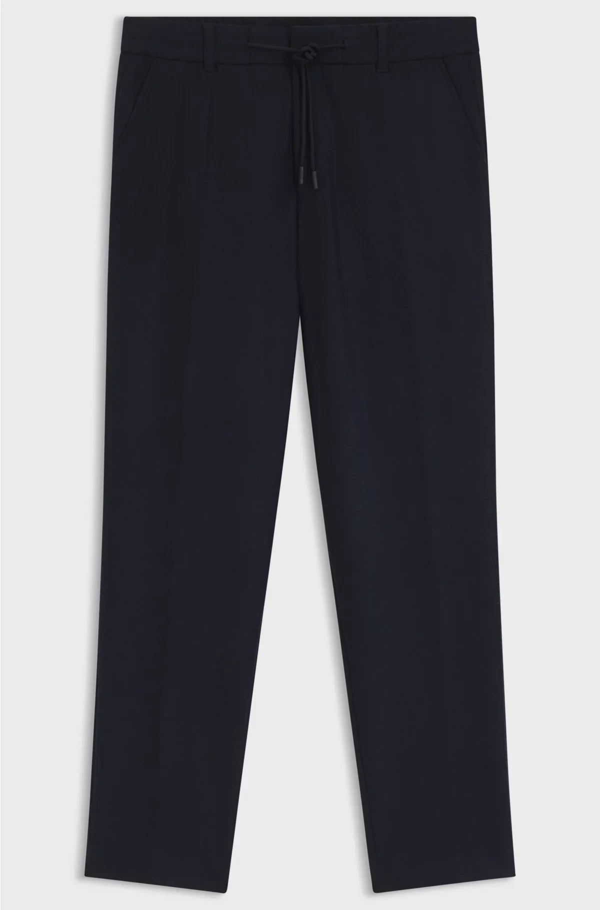 TAPERED-FIT TROUSERS IN BRUSHED STRETCH FLANNEL