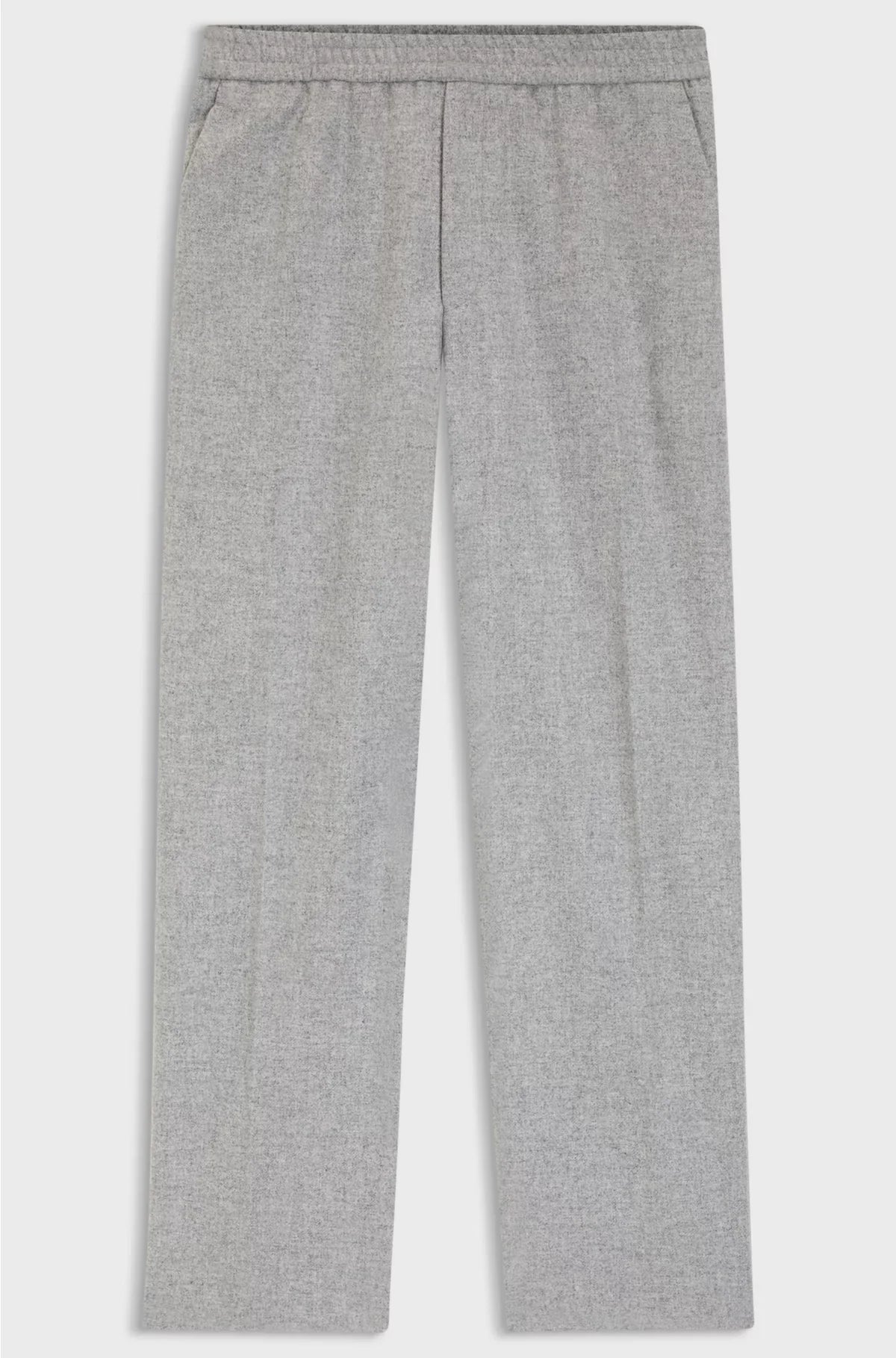 TAPERED-FIT TROUSERS IN A WOOL BLEND