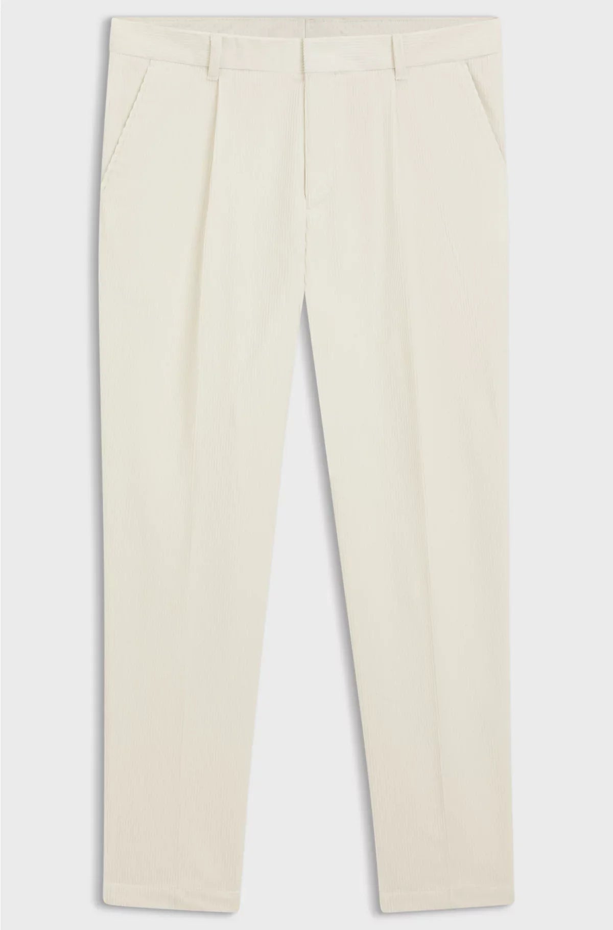 TAPERED-FIT TROUSERS IN STRETCH-COTTON CORDUROY