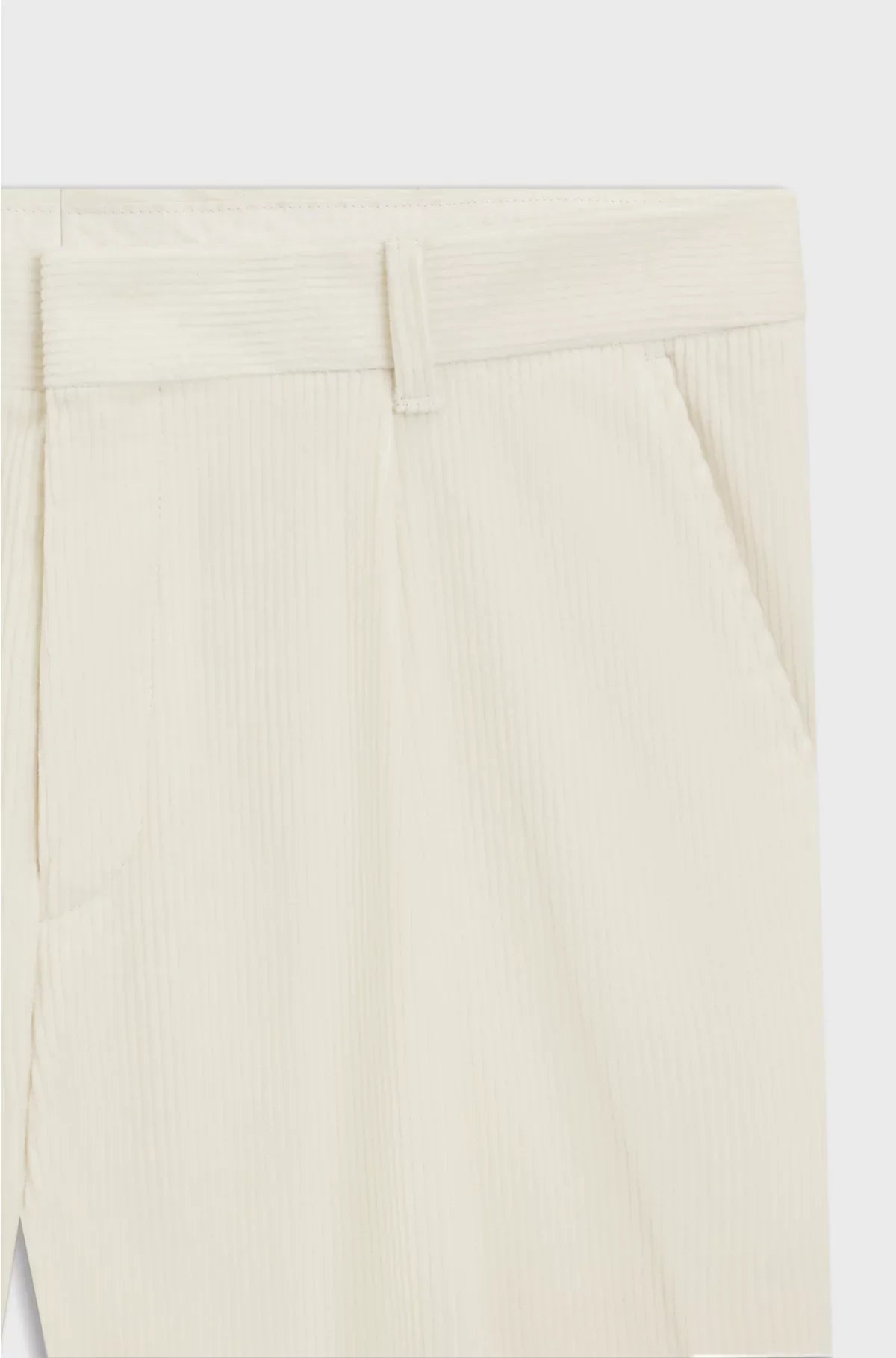 TAPERED-FIT TROUSERS IN STRETCH-COTTON CORDUROY