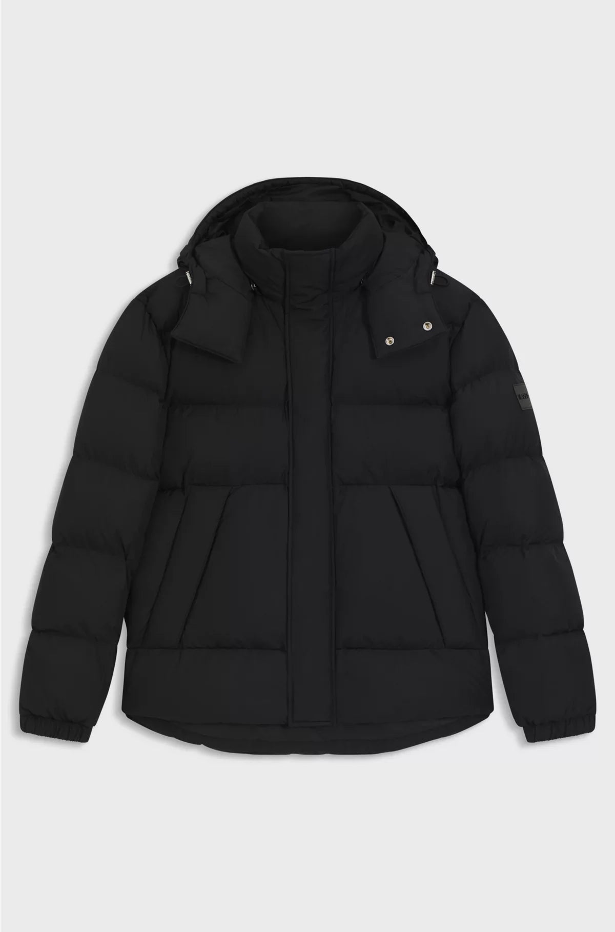 WATER-REPELLENT JACKET WITH LOGO BADGE