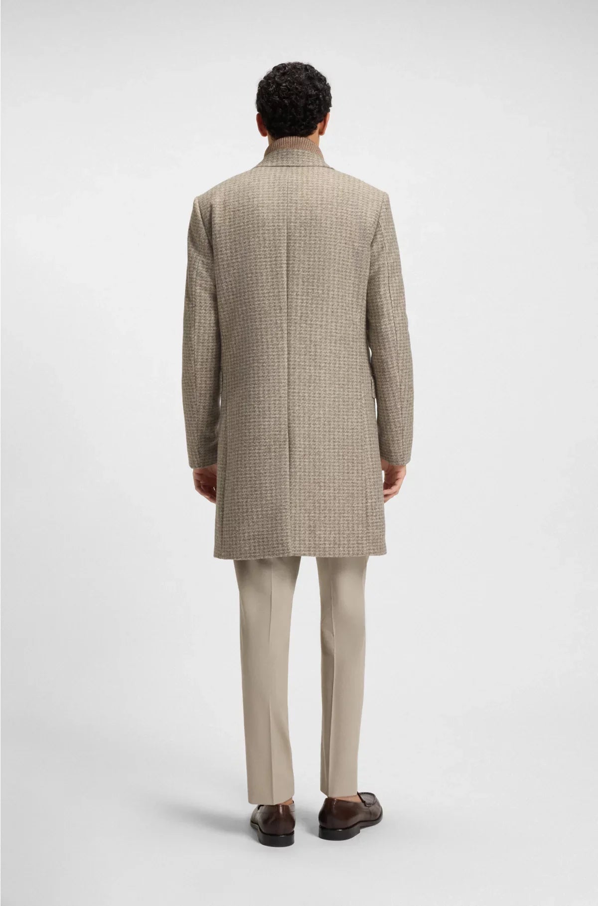 SLIM-FIT COAT WITH DETACHABLE INNER