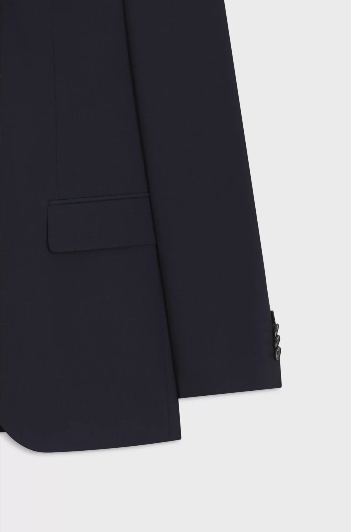 REGULAR-FIT SUIT IN STRETCH VIRGIN WOOL
