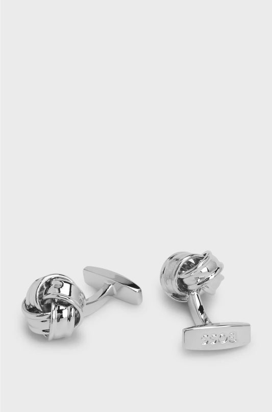 CUFFLINKS WITH KNOT SHAPE