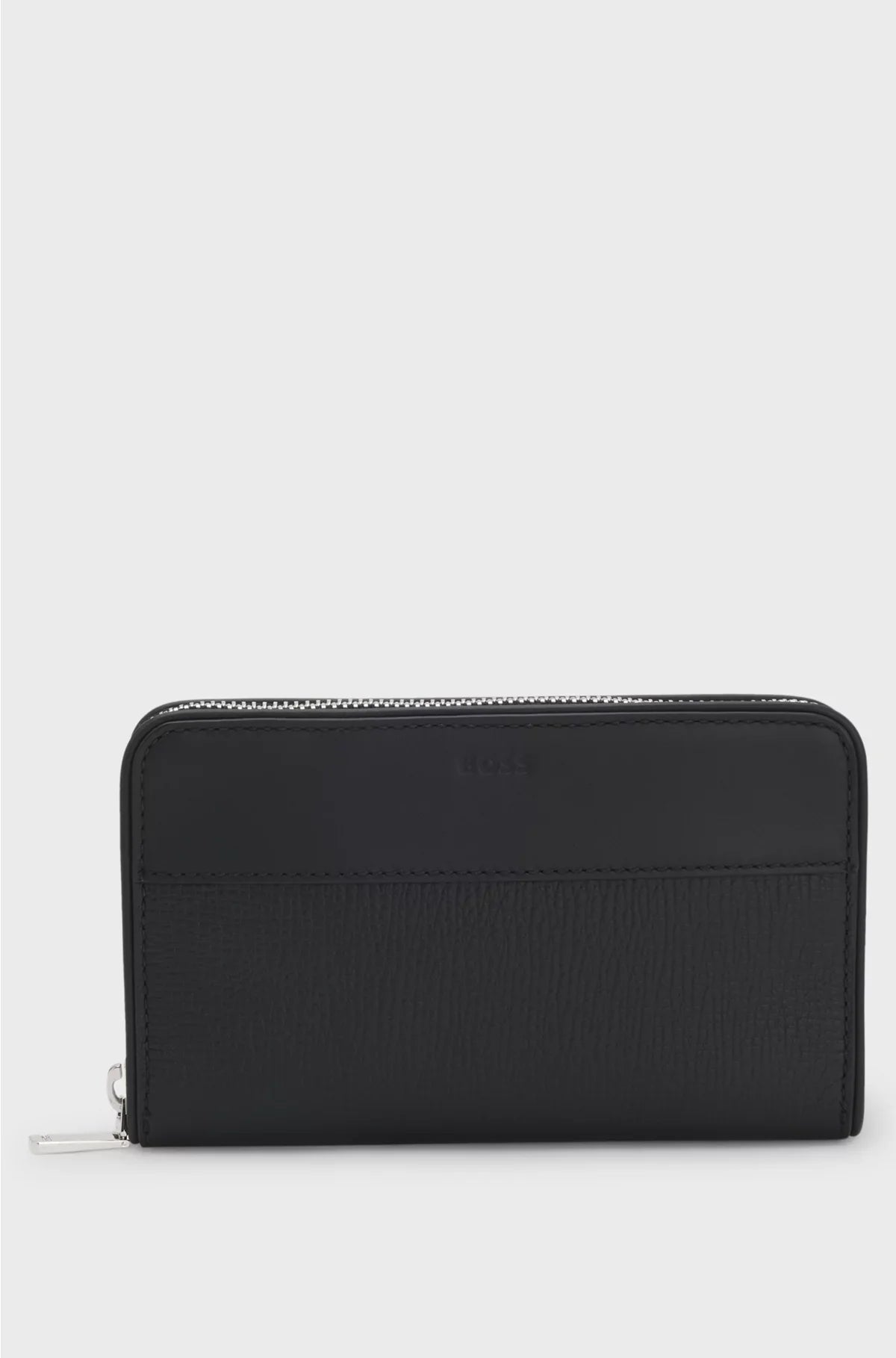 LEATHER BELT BAG WITH PLAIN AND GRAINED FINISHES