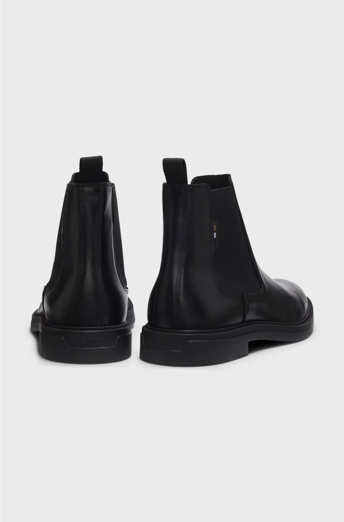 CHELSEA BOOTS IN NAPPA LEATHER WITH SIGNATURE-STRIPE DETAIL